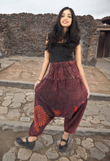 Handmade Unisex Casual Boho Cotton Hippie Yoga Pants