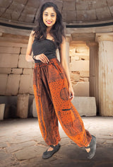Handmade Unisex Casual Boho Cotton Hippie Yoga Pants