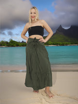 Handmade Rayon Boho Hippie Two In One Skirt Dress