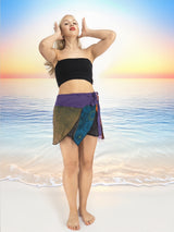 Handmade Boho Cotton Patchwork Hippie Skirt Beach Cover