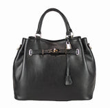 Black Leather Handbag