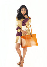 Tan Smooth Calf Leather Handbag