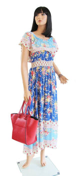 Red Leather Large Handbag