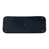 Large Black Leather Handbag