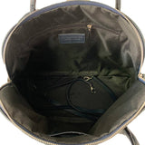 Large Black Leather Handbag