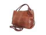Medium Brown Leather Handbag