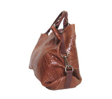 Medium Brown Leather Handbag