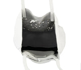 Tan Genuine Leather Handbag Shopping Bag Handmade In Italy