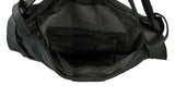 Black Super Soft Calf Washed Leather Handbag