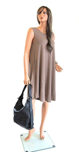 Black Super Soft Calf Washed Leather Handbag