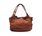 Brown Soft Calf Leather Handbag