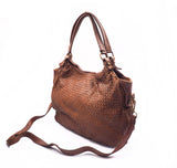Brown Soft Calf Leather Handbag
