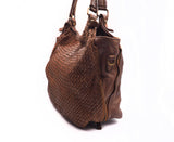 Brown Soft Calf Leather Handbag