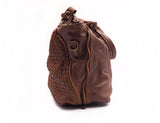 Brown Soft Calf Leather Handbag
