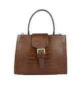 Brown Leather Handbag