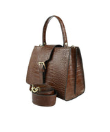 Brown Leather Handbag