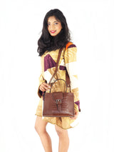 Brown Leather Handbag
