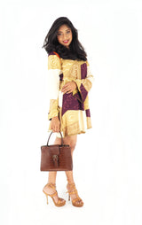 Brown Leather Handbag