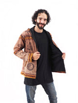 Handmade Casual Boho Cotton Unisex Men's Jackets Hoodies Size S-M-L-XL-XXL