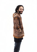 Handmade Casual Boho Cotton Unisex Men's Jackets Hoodies Size S-M-L-XL-XXL