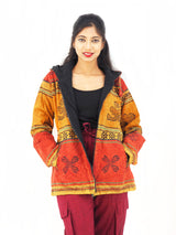 Handmade Casual Boho Cotton Unisex Men's Jackets Hoodies Size S-M-L-XL-XXL