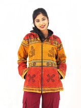 Handmade Casual Boho Cotton Unisex Men's Jackets Hoodies Size S-M-L-XL-XXL