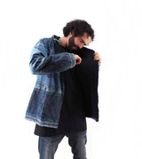 Handmade Casual Boho Cotton Unisex Men's Jackets Hoodies Size M