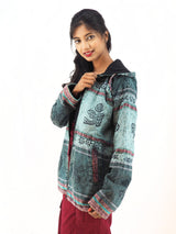 Handmade Casual Boho Cotton Unisex Men's Jackets Hoodies Size S-M-L-XL-XXL
