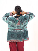 Handmade Casual Boho Cotton Unisex Men's Jackets Hoodies Size S-M-L-XL-XXL