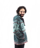 Handmade Casual Boho Cotton Unisex Men's Jackets Hoodies Size S-M-L-XL-XXL