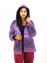 Handmade Casual Boho Cotton Unisex Men's Jackets Hoodies Size S and 4XL