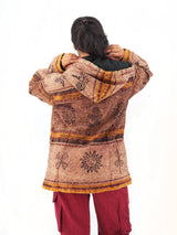Handmade Casual Boho Cotton Unisex Men's Jackets Hoodies Size S-M-L-XL-XXL