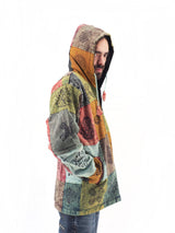 Handmade Casual Boho Cotton Unisex Men's Jackets Hoodies Size S-M-L-XL-XXL