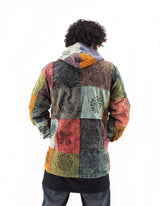 Handmade Casual Boho Cotton Unisex Men's Jackets Hoodies Size S-M-L-XL-XXL
