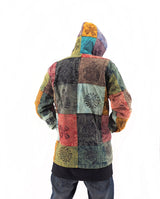 Handmade Casual Boho Cotton Unisex Men's Jackets Hoodies Size S-M-L-XL-XXL