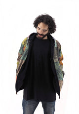 Handmade Casual Boho Cotton Unisex Men's Jackets Hoodies Size S-M-L-XL-XXL