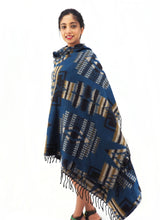 Scarf, shawl, blanket shawl, throw and Mediation shawl. Hand loomed from highland yak wool