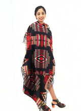 Handmade Hand Loomed Yak Wool Large Shawl Blanket Throw Meditation Shawl