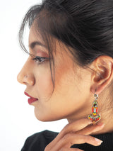 Rare Signed ADAYA Maya Rayten Micro Mosaic Earrings