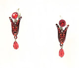 Rare Signed ADAYA Maya Rayten Micro Mosaic Earrings