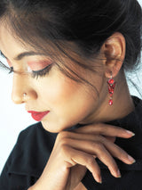 Rare Signed ADAYA Maya Rayten Micro Mosaic Earrings