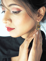 Rare Signed ADAYA Maya Rayten Micro Mosaic Earrings