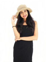 Handmade Crochet Boho Hippie Hemp Cotton Sun Hat