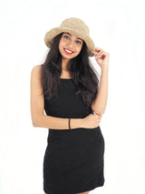 Handmade Crochet Boho Hippie Hemp Cotton Sun Hat