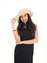 Handmade Crochet Boho Hippie Hemp Cotton Sun Hat