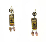 Rare Signed ADAYA Maya Rayten Micro Mosaic Earrings