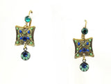 Rare Signed ADAYA Maya Rayten Micro Mosaic Earrings