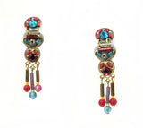 Rare Signed ADAYA Maya Rayten Micro Mosaic Earrings