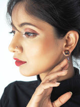 Rare Signed ADAYA Maya Rayten Micro Mosaic Earrings