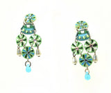 Rare Signed ADAYA Maya Rayten Micro Mosaic Earrings
